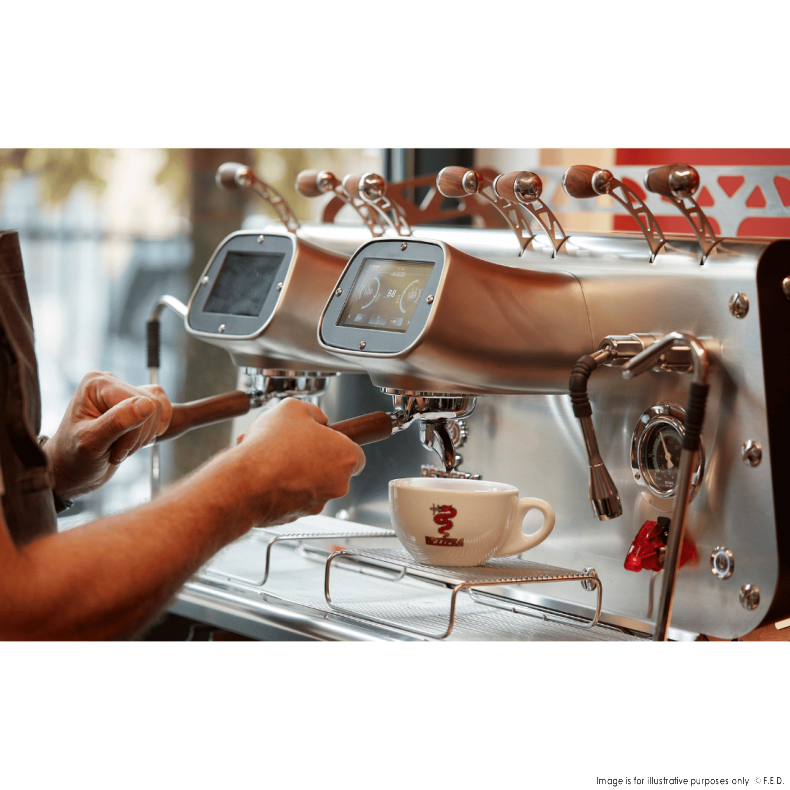Bezzera VICTORIA Red 2-Group Professional Espresso Machine - BZVICTORIA2R