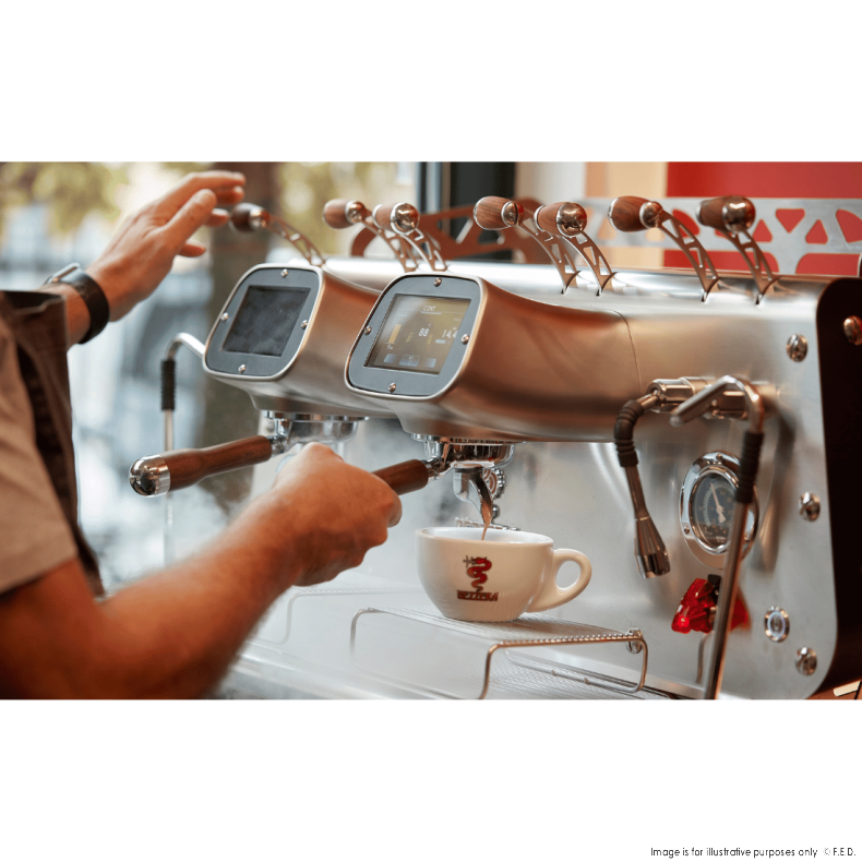Bezzera VICTORIA Red 2-Group Professional Espresso Machine - BZVICTORIA2R