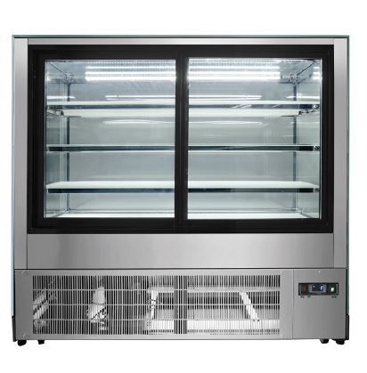 ATOSA WDF127Z Square Cake Showcase 4 Tier 505L 1200mm