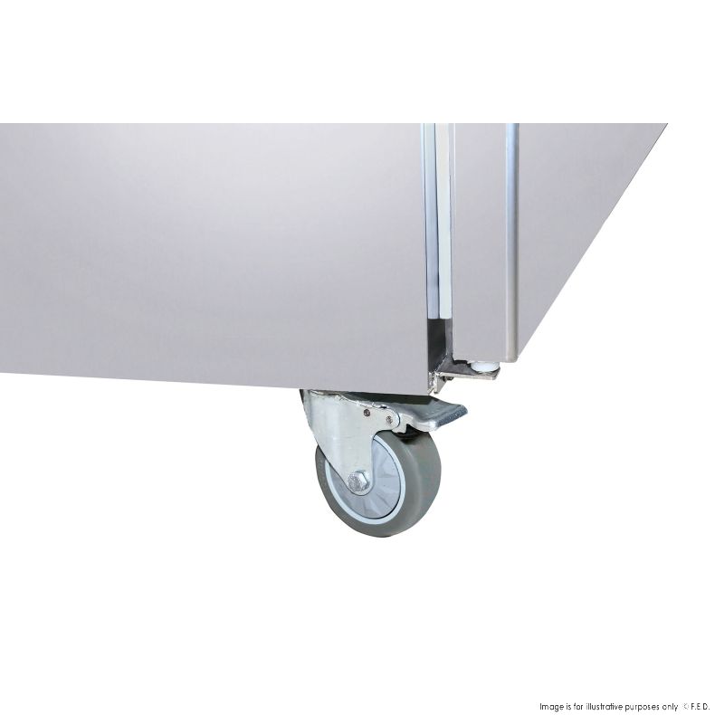 Thermaster SUF500 TROPICAL 2 x Half door SS Freezer 620w 500L