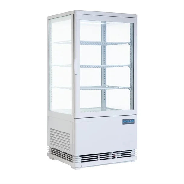 Polar C-Series Energy Efficient Display Fridge 68Ltr White - Width: 428mm. 180W