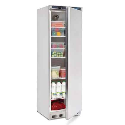 Polar CD082-A Single Door Fridge Stainless Steel 400L