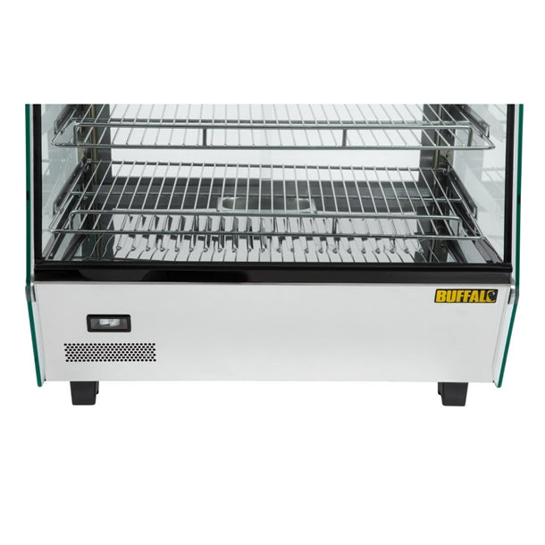 Apuro Countertop Heated Food Display 687mm Width - 1.1kW. 3 Tier. Capacity: 120Ltr