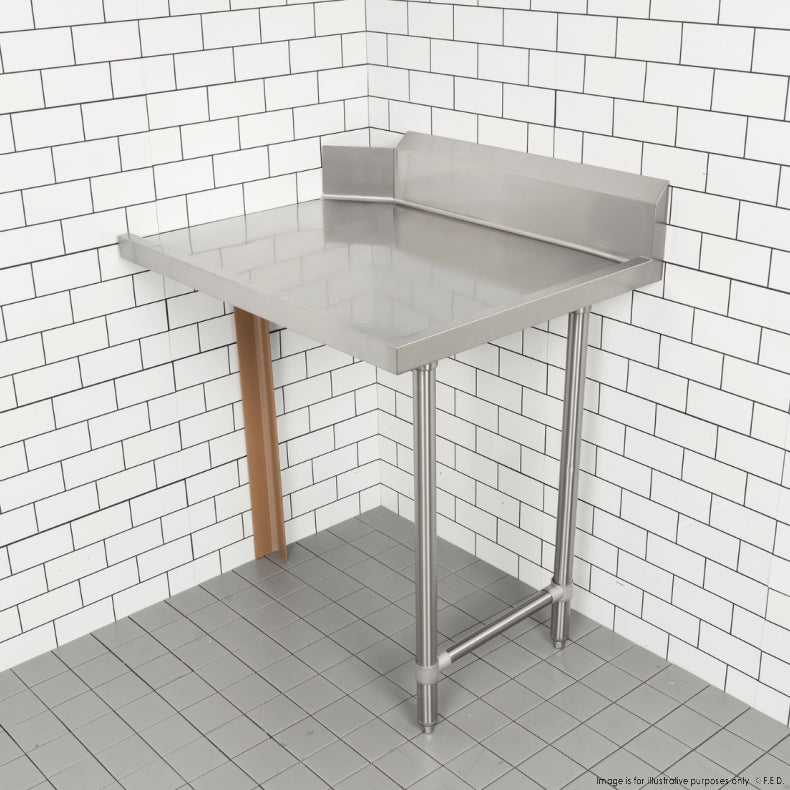 Modular System Clean Dish Table with Splashback CDT-600L