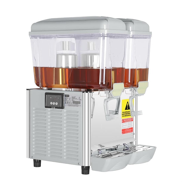 Polar G-Series Twin Tank Chilled Drinks Dispenser - 370W | 2 x 12Ltr tanks | R290