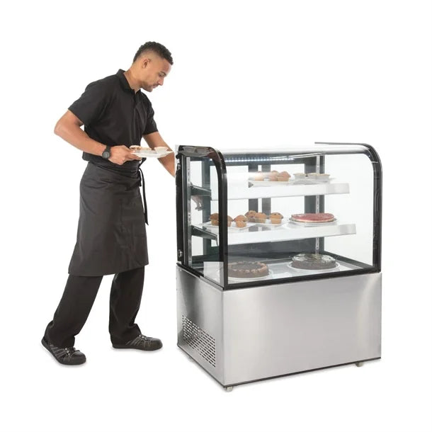 Polar G-Series Energy Efficient Deli Display Fridge 270Ltr - 480W. Width: 915mm. Two adjustable shelves