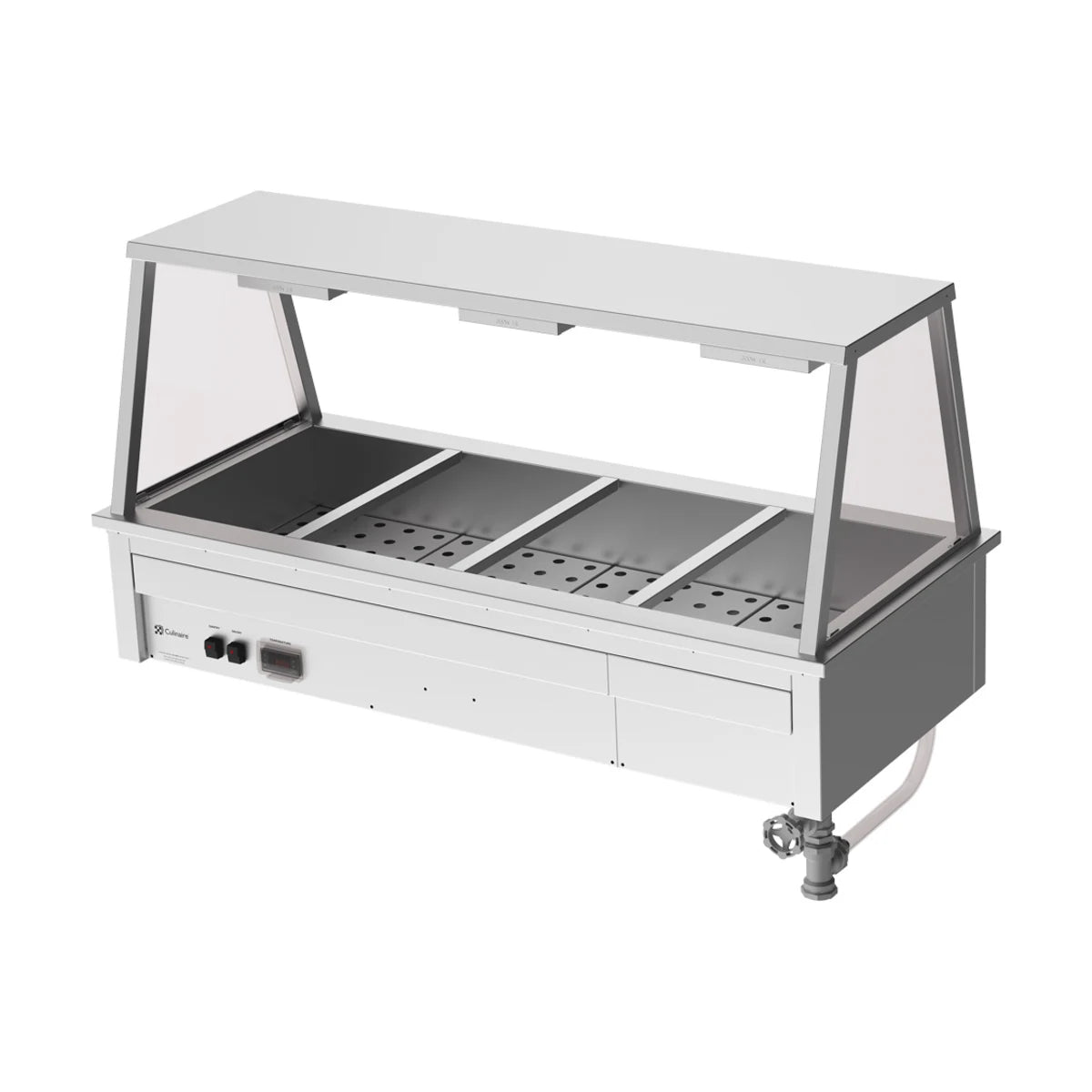 Culinaire Drop In Bain Marie with A Frame Gantry CH.BM.D.GA.4