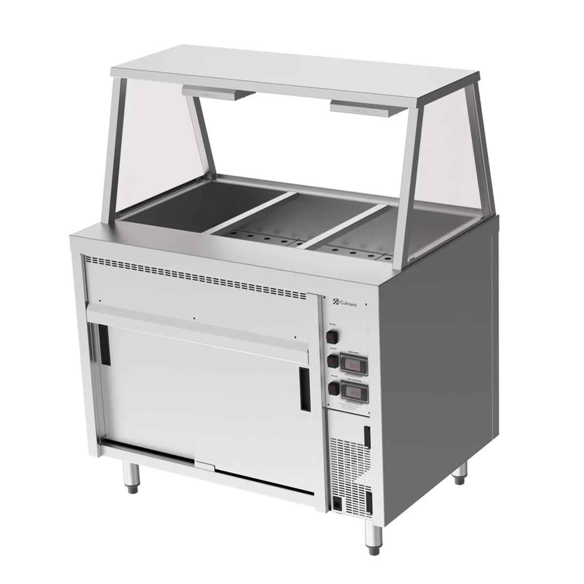 Culinaire Island Bain Marie with A Frame Gantry