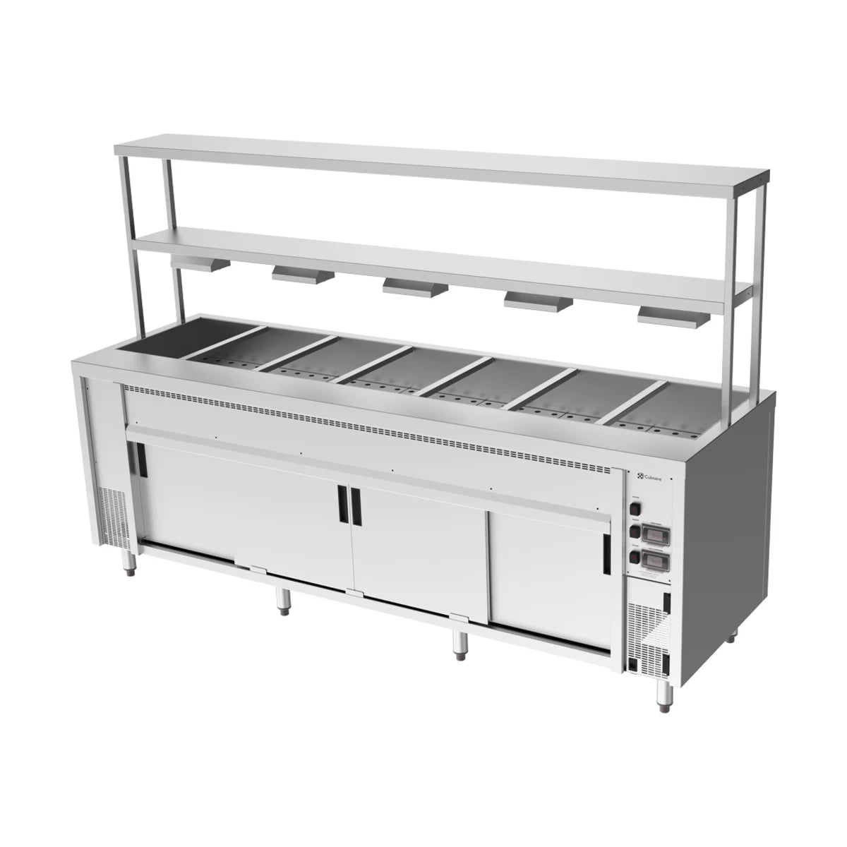 Culinaire Island Bain Marie with Double Gantry