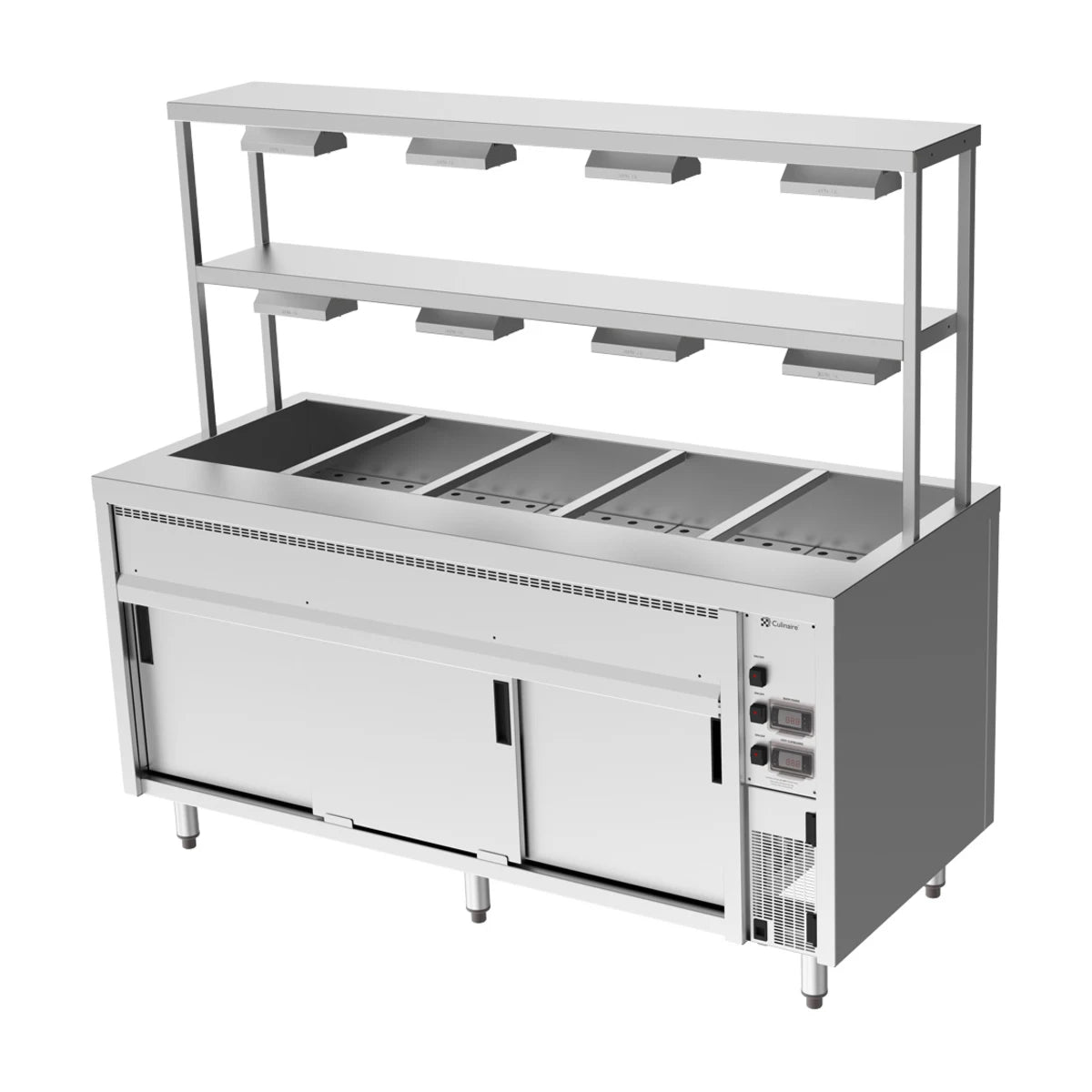 Culinaire Island Bain Marie with Double Gantry