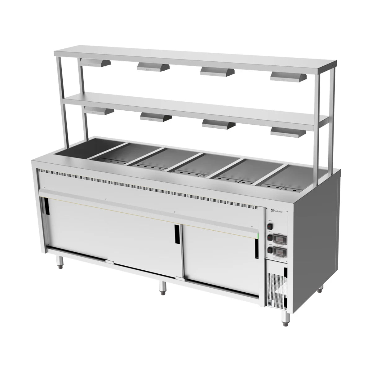Culinaire Island Bain Marie with Double Gantry