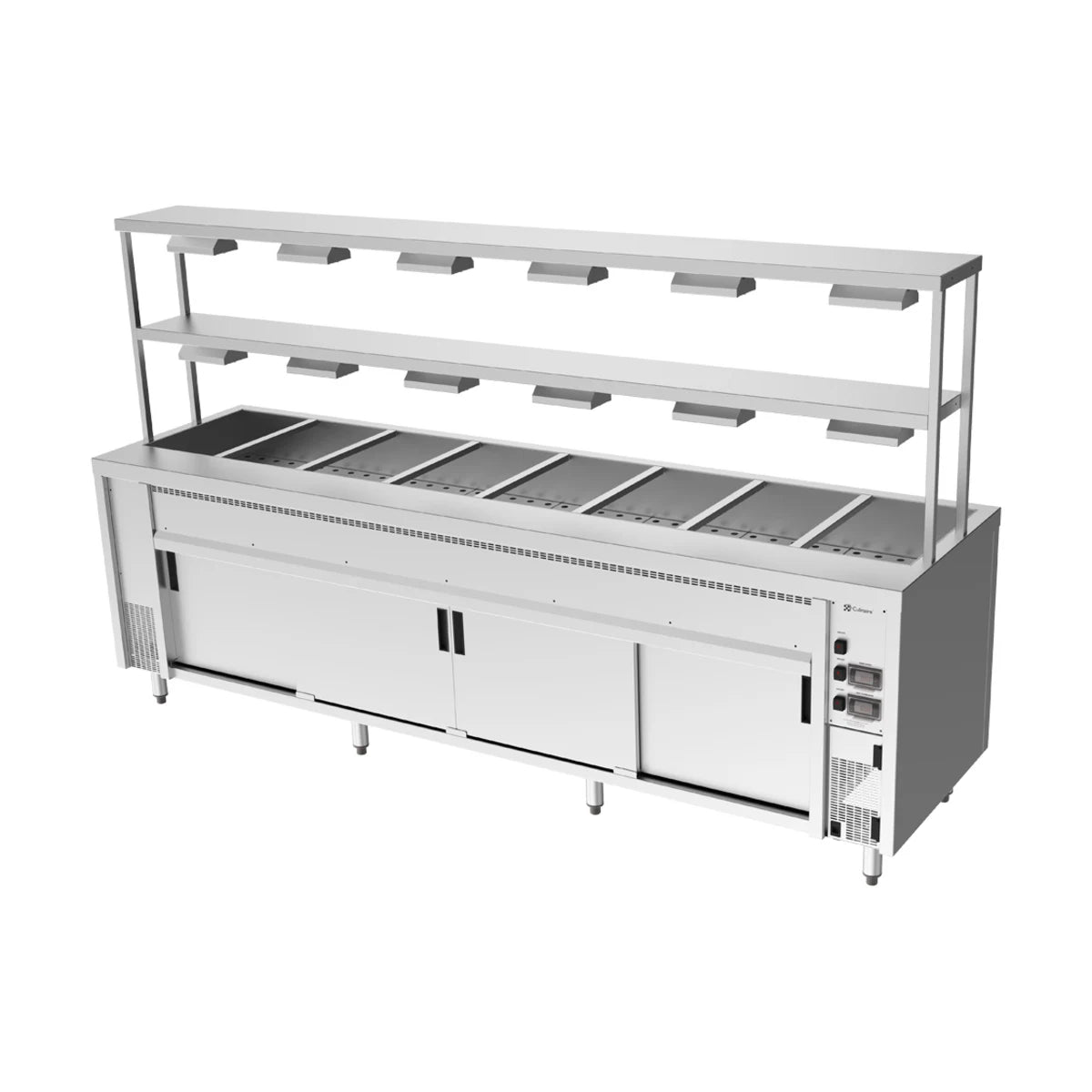 Culinaire Island Bain Marie with Double Gantry