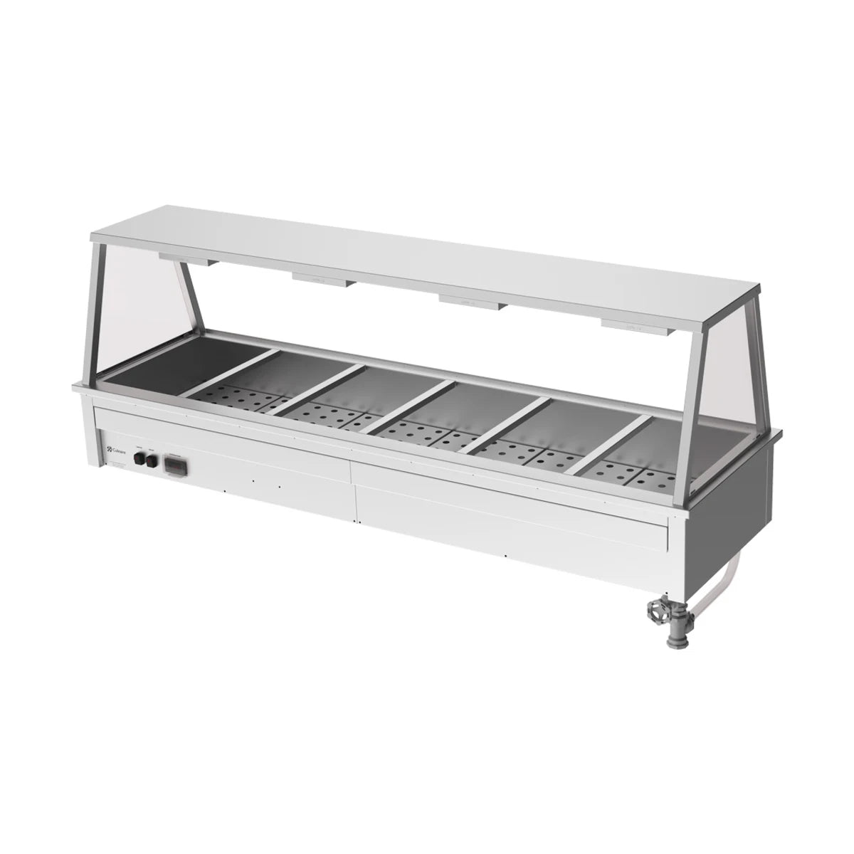 Culinaire Drop In Bain Marie with A Frame Gantry CH.BM.D.GA.6