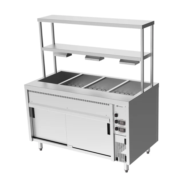 Stoddart CH.BMH.I.GDB.3 Culinaire Island Bain Marie with Double Gantry
