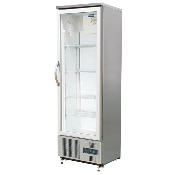 Polar G-Series Single Door Upright Bar Fridge 307Ltr - 140W | Capacity: 307Ltr | R600a