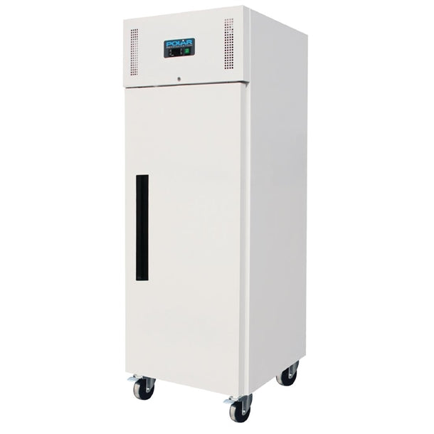 Polar G-Series Upright Freezer White 600Ltr - 4.9A | R290 | 110g | 138kgs