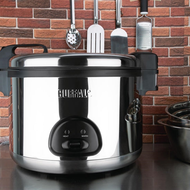 Apuro Premium Large Rice Cooker 9Ltr - Energy saving. Rice Capacity: 20 Ltr Cooked / 9Ltr Dry