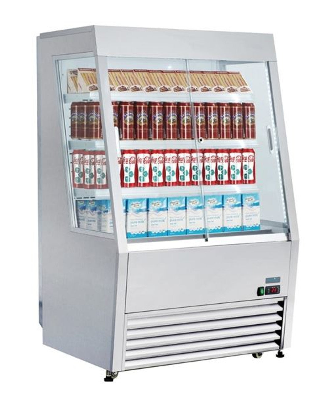 Polar CM287-A G-Series Multideck Display Fridge - 390Ltr 918mm/21kg D792xW918xH1459