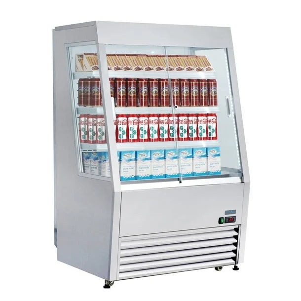 Polar G-Series Energy Efficient Multideck Display Fridge 918mm - 1300W. Width: 918mm. Three adjustable shelves