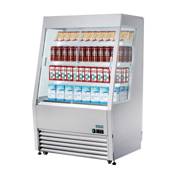Polar G-Series Energy Efficient Multideck Display Fridge 918mm - 1300W. Width: 918mm. Three adjustable shelves
