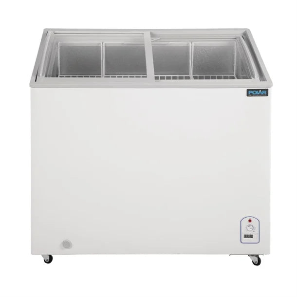 Polar G-Series Display Chest Freezer 200Ltr - 200W. Width: 953mm. R600a