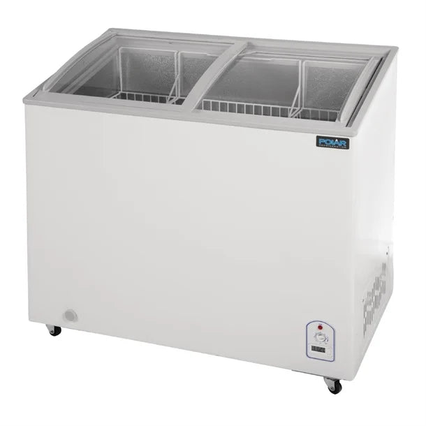 Polar G-Series Display Chest Freezer 200Ltr - 200W. Width: 953mm. R600a