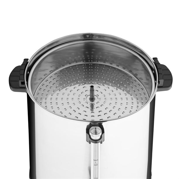 Apuro Coffee Percolator 15Ltr - 1.5kW. 15Ltr Capacity. Manual fill