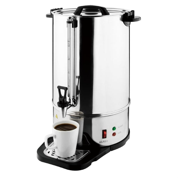 Apuro Coffee Percolator 15Ltr - 1.5kW. 15Ltr Capacity. Manual fill
