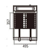 COOKRITE ATFS-75 5 TUBES GAS DEEP FRYER
