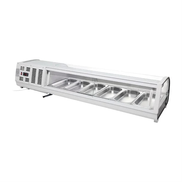 Polar G-Series Energy Efficient Tapas Display Fridge - 190W. Width: 1529mm
