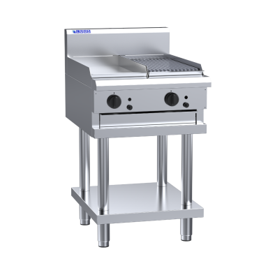 Luus CS-6P, CS-3P3C Professional Series 600 Wide Griddles