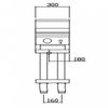 Luus CS-3P Professional Series 300 Wide Griddles