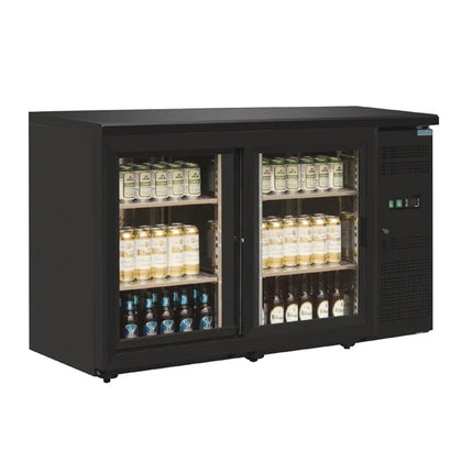 Polar CS102-A U-Series Back Bar Display Cooler Double Door 227L