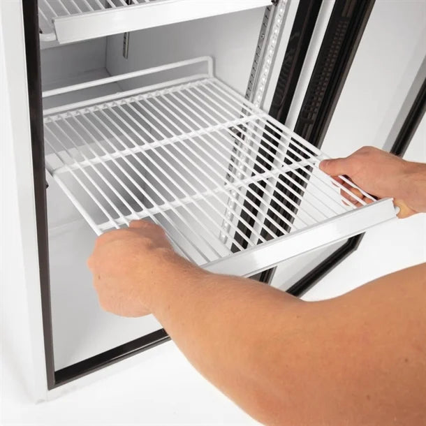 Polar G-Series Slimline Upright Back Bar Cooler 300Ltr - 145W. Hinged door R600a