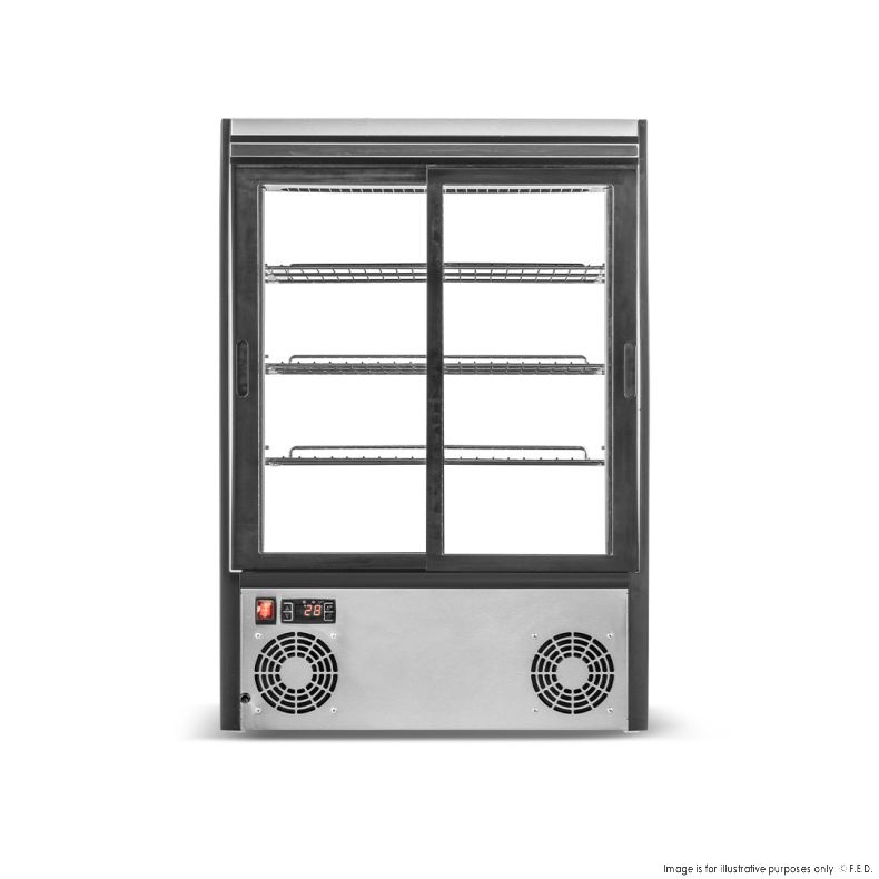 Bonvue Chilled Angled Counter-Top Food Display - CTA-196