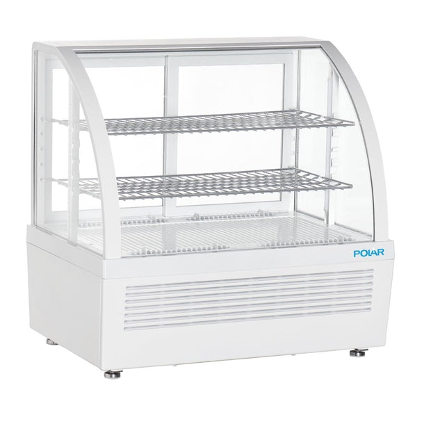 Polar C-Series Countertop Display Fridge 100Ltr White - Width: 705mm. 105W.