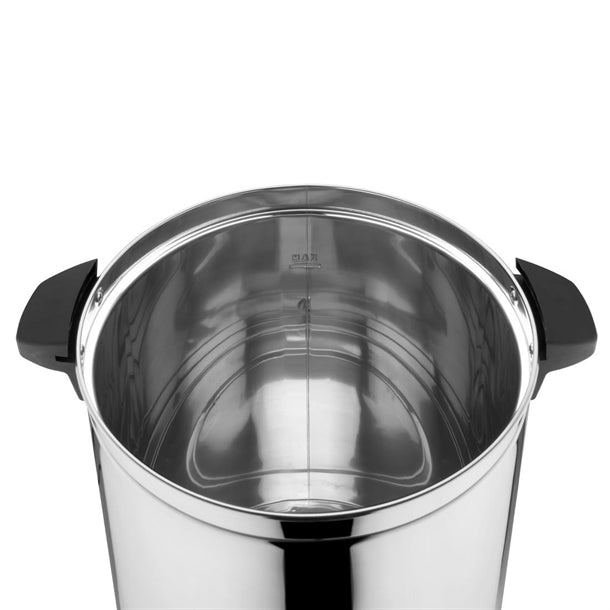 Apuro Energy Saving Manual Fill Water Urn 10Ltr - 2.2kw. 10amp. Capacity: 10Ltr. Uses 60% less energy