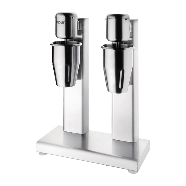 Apuro Twin Head Milkshake Mixer - 160W. Twin head