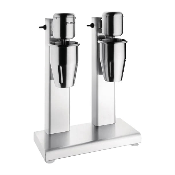 Apuro Twin Head Milkshake Mixer - 160W. Twin head