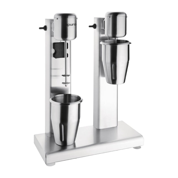 Apuro Twin Head Milkshake Mixer - 160W. Twin head