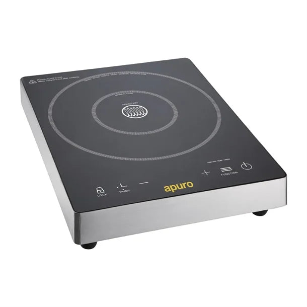 Apuro Touch Control Single Induction Hob 3kW - 3kW Single Ring