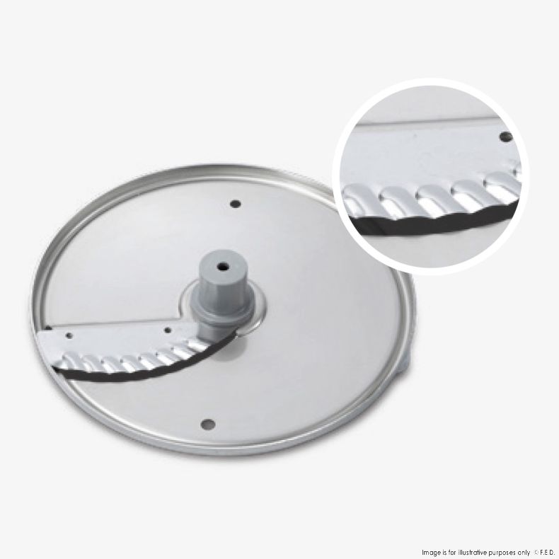 Dito Sama P4U Stainless Steel Wavy Slicing Disc 3mm DS650218