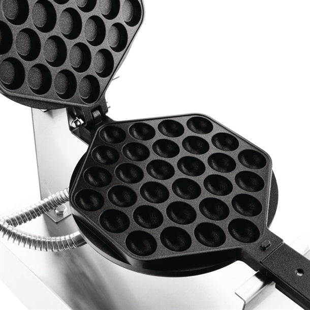 Apuro Bubble Waffle Maker - 1.4kW. Output: 30 waffles per hour