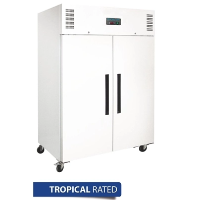 Polar DL897-A Cabinet Freezer White - 1200L / 195Kg / W1340-D845-H2000 mm