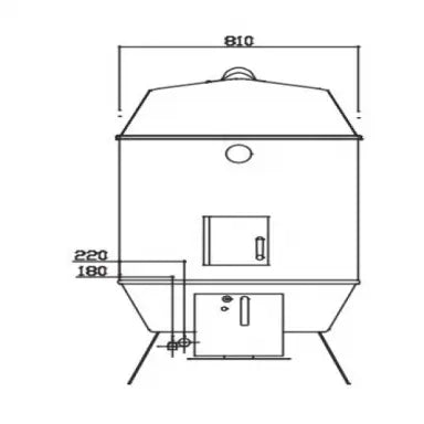 Luus DRO-810 Asian Range Duck Oven