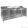 Modular Systems DSC-2100R-H KITCHEN TIDY CABINET WITH DOUBLE RIGHT SINKS