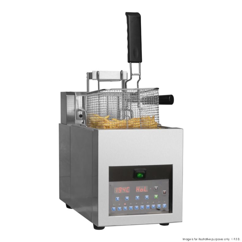 Benchstar Single Tank Auto Lifting Electric Fryer - EF-3250SAL