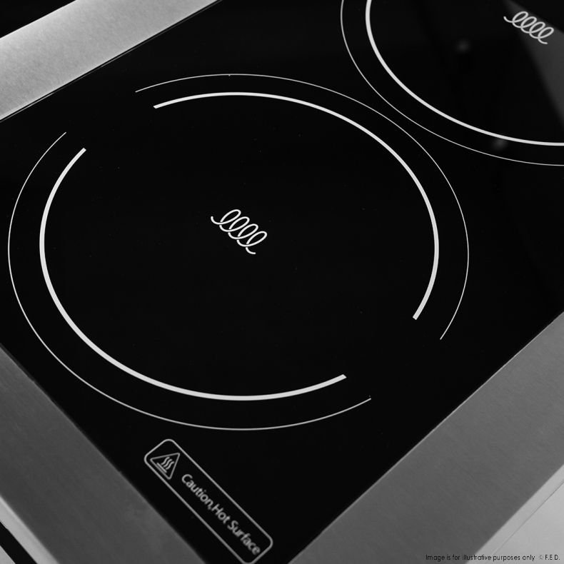 Electmax 700 Series Induction 2-Burner Cooker with Splashback EIC7-400P