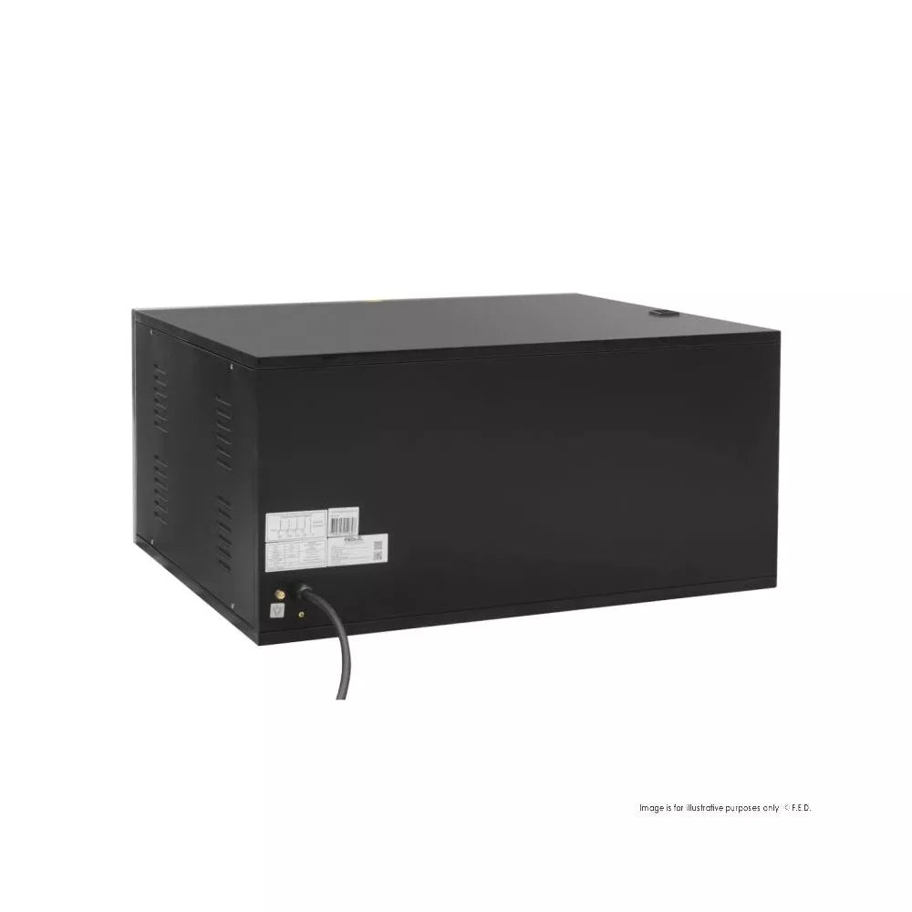 Baker Max EP-2-1E Black Panther Pizza Deck Oven (5.9A) - 4.2kW