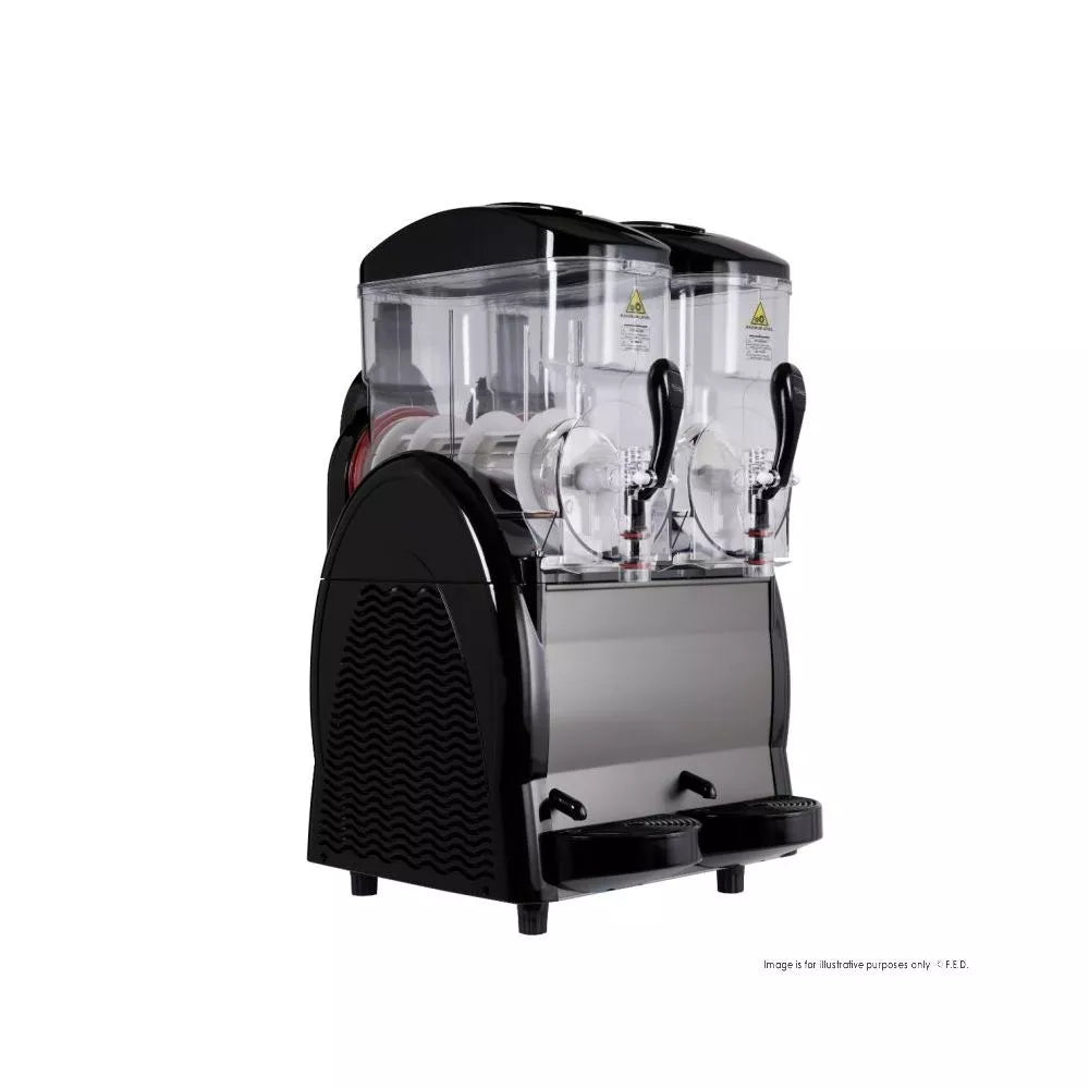 Skip to the beginning of the images gallery Benchstar FABIGANI-2S Double 12 Litre Granita & Slushy Machine
